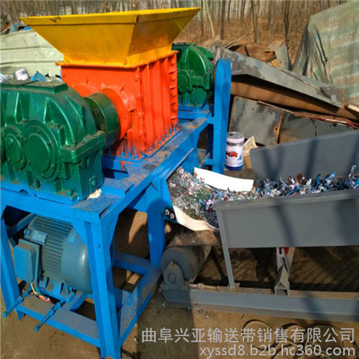 建筑模板大型金属撕碎机厂家 撕碎机 橡胶双轴撕碎机 塑料制品破碎机图片_高清图_细节图