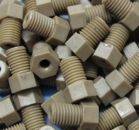 【1/16PEEK接头,1/16PEEK分体接头】价格,厂家,图片,其他橡胶制品,常州君华特种工程塑料制品-销售部-