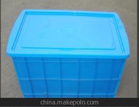 【现货供应塑料箱 有盖物流箱 610# 周转箱】价格,厂家,图片,其他橡胶制品,温岭市中涛塑料制品厂-